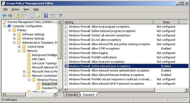 Group Policy Management